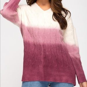 On SALE Ombré Sweater